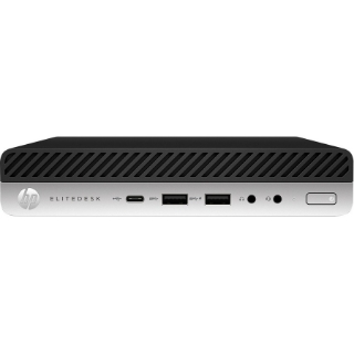 Picture of HP EliteDesk 800 G3 Desktop Computer - Intel Core i5 7th Gen i5-7500 3.40 GHz - 8 GB RAM DDR4 SDRAM - 256 GB SSD - Desktop Mini