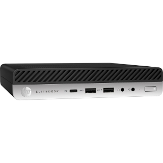 Picture of HP EliteDesk 800 G4 Desktop Computer - Intel Core i5 8th Gen i5-8500T 2.10 GHz - 16 GB RAM DDR4 SDRAM - 512 GB SSD - Desktop Mini