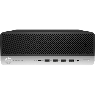 Picture of HP Business Desktop ProDesk 600 G4 Desktop Computer - Intel Core i7 8th Gen i7-8700 3.20 GHz - 16 GB RAM DDR4 SDRAM - 512 GB SSD - Small Form Factor