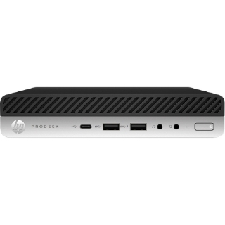 Picture of HP Business Desktop ProDesk 600 G4 Desktop Computer - Intel Core i5 8th Gen i5-8600T 2.30 GHz - 8 GB RAM DDR4 SDRAM - 128 GB SSD - Desktop Mini