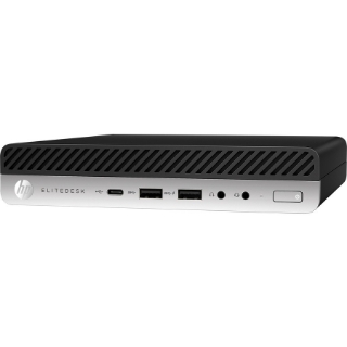 Picture of HP EliteDesk 800 G4 Desktop Computer - Intel Core i7 8th Gen i7-8700T 2.40 GHz - 16 GB RAM DDR4 SDRAM - 256 GB SSD - Desktop Mini