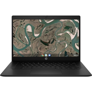 Picture of HP Chromebook 14 G7 14" Chromebook - HD - 1366 x 768 - Intel Celeron N4500 Dual-core (2 Core) - 8 GB Total RAM - 32 GB Flash Memory