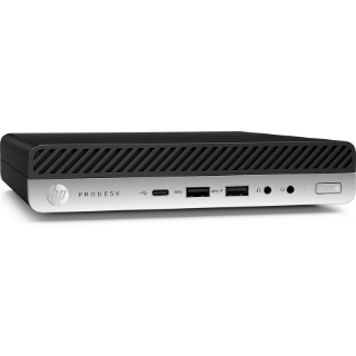 Picture of HP Business Desktop ProDesk 600 G4 Desktop Computer - Intel Core i5 i5-8500T Hexa-core (6 Core) 2.10 GHz - 8 GB RAM DDR4 SDRAM - 128 GB SSD - Desktop Mini