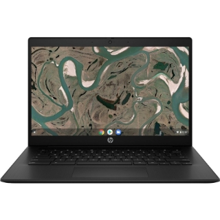 Picture of HP Chromebook 14 G7 14" Chromebook - HD - 1366 x 768 - Intel Celeron N5100 Quad-core (4 Core) 1.10 GHz - 8 GB Total RAM - 64 GB Flash Memory