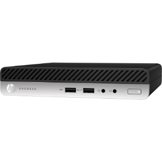 Picture of HP Business Desktop ProDesk 400 G4 Desktop Computer - Intel Core i3 8th Gen i3-8100T 3.10 GHz - 8 GB RAM DDR4 SDRAM - Desktop Mini