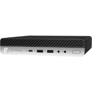 Picture of HP EliteDesk 705 G4 Desktop Computer - AMD A-Series 7th Gen PRO A10-9700E 3 GHz - 8 GB RAM DDR4 SDRAM - 256 GB SSD - Desktop Mini