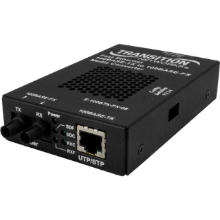 Picture of Transition Networks Stand-alone Fast Ethernet Media Converter 100Base-TX to 100Base-FX