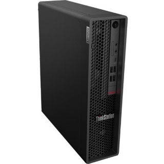 Picture of Lenovo ThinkStation P350 30E5000UUS Workstation - 1 x Intel Xeon Hexa-core (6 Core) W-1350 3.30 GHz - 16 GB DDR4 SDRAM RAM - 512 GB SSD - Small Form Factor - Raven Black