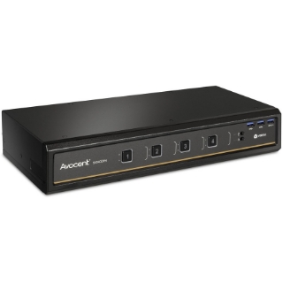 Picture of Vertiv Avocent SwitchView Desktop KVM | 4 Port | Dual Head | Universal Connector | TAA Compliant (SV340DPH-400)