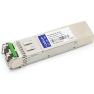 Picture of AddOn Cisco SFP-10G-ER-38.19 Compatible TAA Compliant 10GBase-DWDM 100GHz SFP+ Transceiver (SMF, 1538.19nm, 40km, LC, DOM)