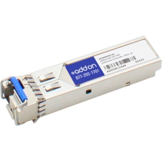 Picture of AddOn Alcatel-Lucent Nokia 3HE00869CB Compatible TAA Compliant 100Base-BX SFP Transceiver (SMF, 1550nmTx/1310nmRx, 20km, LC)