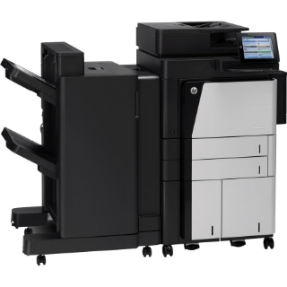 Picture of HP LaserJet M830Z Laser Multifunction Printer-Monochrome-Copier/Fax/Scanner-55 ppm Mono Print-1200 Print-Automatic Duplex Print-300000 Pages Monthly-4600 sheets Input-Color Scanner-600 Optical Scan-Monochrome Fax-Gigabit Ethernet Ethernet