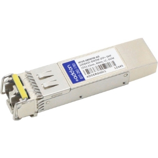 Picture of AddOn Ciena XCVR-S80W30 Compatible TAA Compliant 10GBase-DWDM 100GHz SFP+ Transceiver (SMF, 1553.33nm, 80km, LC, DOM)