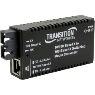 Picture of Transition Networks Mini M/E-PSW-FX-02(SM) Media Converter