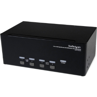 Picture of StarTech.com 4 Port Triple Monitor DVI USB KVM Switch with Audio & USB 2.0 Hub