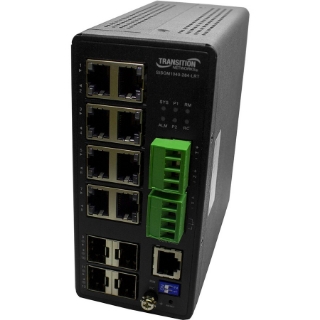 Picture of Transition Networks Managed Hardened Gigabit Ethernet Switch