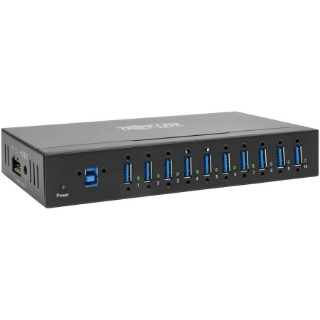 Picture of Tripp Lite USB 3.0 Hub SuperSpeed 10-Port USB-A Compact 20kV ESD Industrial