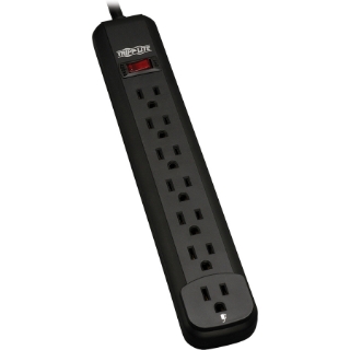 Picture of Tripp Lite Power Strip 120V 5-15R 7 Outlet 12' Cord 5-15P Black