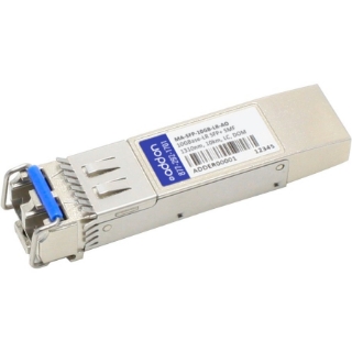 Picture of AddOn Cisco Meraki MA-SFP-10GB-LR Compatible TAA Compliant 10GBase-LR SFP+ Transceiver (SMF, 1310nm, 10km, LC, DOM)