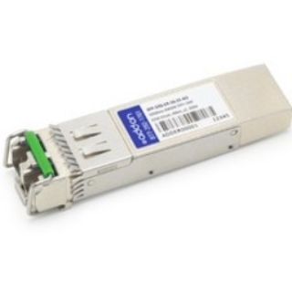 Picture of AddOn Cisco SFP-10G-ER-56.55 Compatible TAA Compliant 10GBase-DWDM 100GHz SFP+ Transceiver (SMF, 1556.55nm, 40km, LC, DOM)