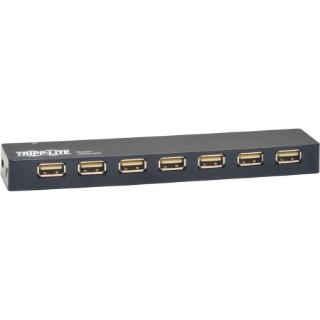 Picture of Tripp Lite 7-Port USB 2.0 Mobile Hi-Speed Hub Notebook Laptop Bus Power AC