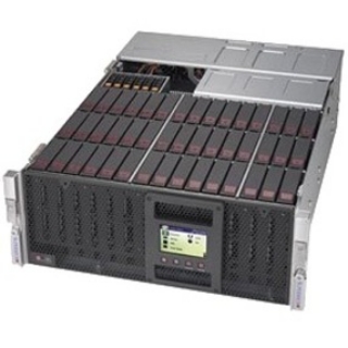 Picture of Supermicro SuperStorage 6049P-E1CR45H Barebone System - 4U Rack-mountable - Socket P LGA-3647 - 2 x Processor Support