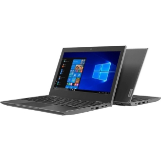 Picture of Lenovo 100e (2nd Gen) 82GJ000DUS 11.6" Netbook - HD - 1366 x 768 - AMD 3015e Dual-core (2 Core) 1.20 GHz - 4 GB Total RAM - 64 GB Flash Memory - Black