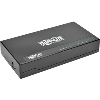 Picture of Tripp Lite 8-Port Gigabit Ethernet Switch Desktop RJ45 Unmanaged Switch 10/100/1000 Mbps