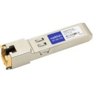 Picture of AddOn Intel E10GSFPTX Compatible TAA Compliant 100/1000/10000Base-TX SFP+ Transceiver (Copper, 30m, RJ-45)