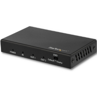 Picture of StarTech.com 2 Port HDMI Splitter - 4K 60Hz - 1x2 Way HDMI 2.0 Splitter - HDR - ST122HD202