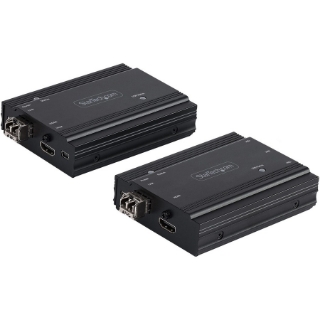 Picture of StarTech.com 4K HDMI KVM Extender over Fiber, HDMI Video & USB over Fiber, up to 984ft/300m (MultiMode), 10G MMF SFP+ Modules