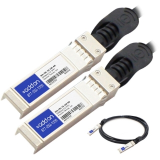 Picture of AddOn Cisco Meraki MA-CBL-TA-1M Compatible TAA Compliant 10GBase-CU SFP+ to SFP+ Direct Attach Cable (Passive Twinax, 1m)