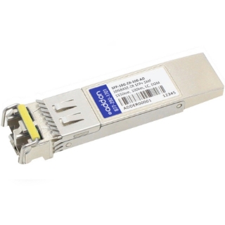 Picture of AddOn Cisco SFP-10G-ZR-100 Compatible TAA Compliant 10GBase-ZR SFP+ Transceiver (SMF, 1550nm, 100km, LC, DOM)