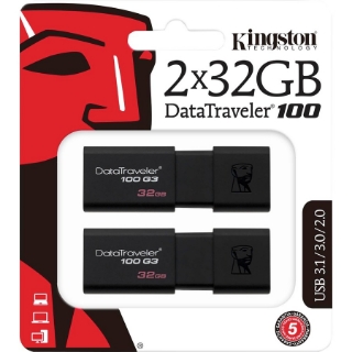 Picture of Kingston DataTraveler 100 G3 USB Flash Drive