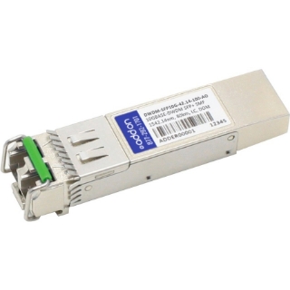 Picture of AddOn Cisco DWDM-SFP10G-42.14 Compatible TAA Compliant 10GBase-DWDM 100GHz SFP+ Transceiver (SMF, 1542.14nm, 100km, LC, DOM)