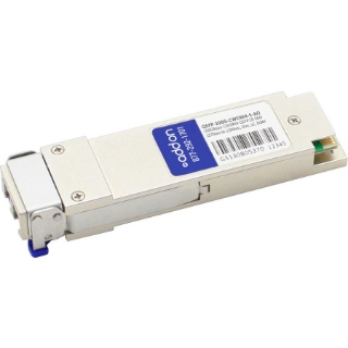 Picture of AddOn Cisco QSFP-100G-CWDM4-S Compatible TAA Compliant 100GBase-CWDM4 QSFP28 Transceiver (SMF, 1270nm to 1330nm, 2km, LC, DOM)