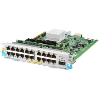 Picture of HPE 20-port 10/100/1000BASE-T PoE+ MACsec / 1-port 40GbE QSFP+ v3 zl2 Module