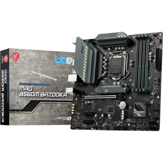 Picture of MSI MAG B560M BAZOOKA Desktop Motherboard - Intel B560 Chipset - Socket LGA-1200 - Intel Optane Memory Ready - Micro ATX