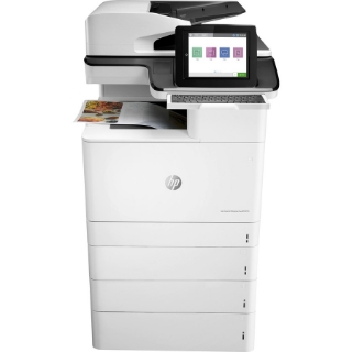 Picture of HP LaserJet Enterprise M776 M776z Laser Multifunction Printer-Color-Copier/Fax/Scanner-46 ppm Mono/46 ppm Color Print-1200x1200 dpi Print-Automatic Duplex Print-200000 Pages-2300 sheets Input-Color Flatbed Scanner-600 dpi Optical Scan-Wireless LAN