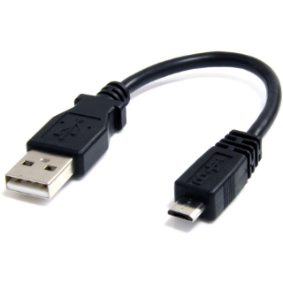 Picture of StarTech.com 6in Micro USB Cable - A to Micro B