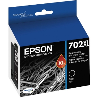 Picture of Epson DURABrite Ultra T702XL Original Ink Cartridge - Black