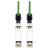 Picture of Tripp Lite 3M SFP+ 10Gbase-CU Twinax Passive Copper Cable SFP-H10GB-CU3M Compatible Green 10ft 10'