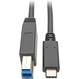 Picture of Tripp Lite USB C to USB Type B Cable 5 Gbps USB Type C to USB-B M/M 6ft 6'