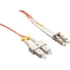 Picture of Axiom LC/SC Multimode Duplex OM1 62.5/125 Fiber Optic Cable 0.5m