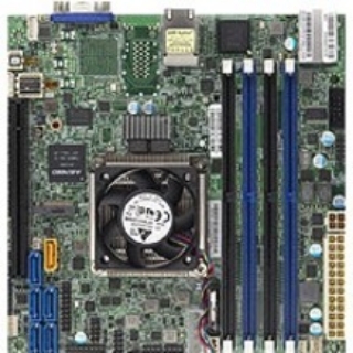 Picture of Supermicro X10SDV-8C+-LN2F Server Motherboard - Intel Chipset - Socket BGA-1667 - Mini ITX