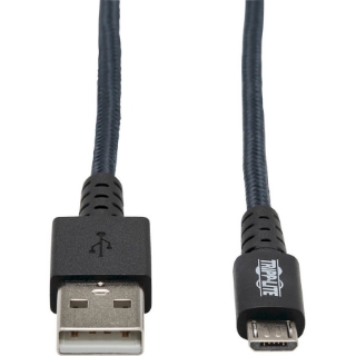 Picture of Tripp Lite Heavy Duty USB-A to USB Micro-B Charging Sync Cable Androids 6ft