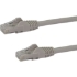 Picture of StarTech.com 9ft CAT6 Ethernet Cable - Gray Snagless Gigabit - 100W PoE UTP 650MHz Category 6 Patch Cord UL Certified Wiring/TIA