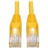 Picture of Tripp Lite 1ft Cat5e / Cat5 Snagless Molded Patch Cable RJ45 M/M Yellow 1'