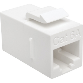 Picture of Tripp Lite Cat6a Straight-Through Modular In-Line Snap-In Coupler (RJ45 F/F)