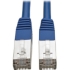 Picture of Tripp Lite Cat5e 350 MHz Molded Shielded STP Patch Cable (RJ45 M/M), Blue, 3 ft.